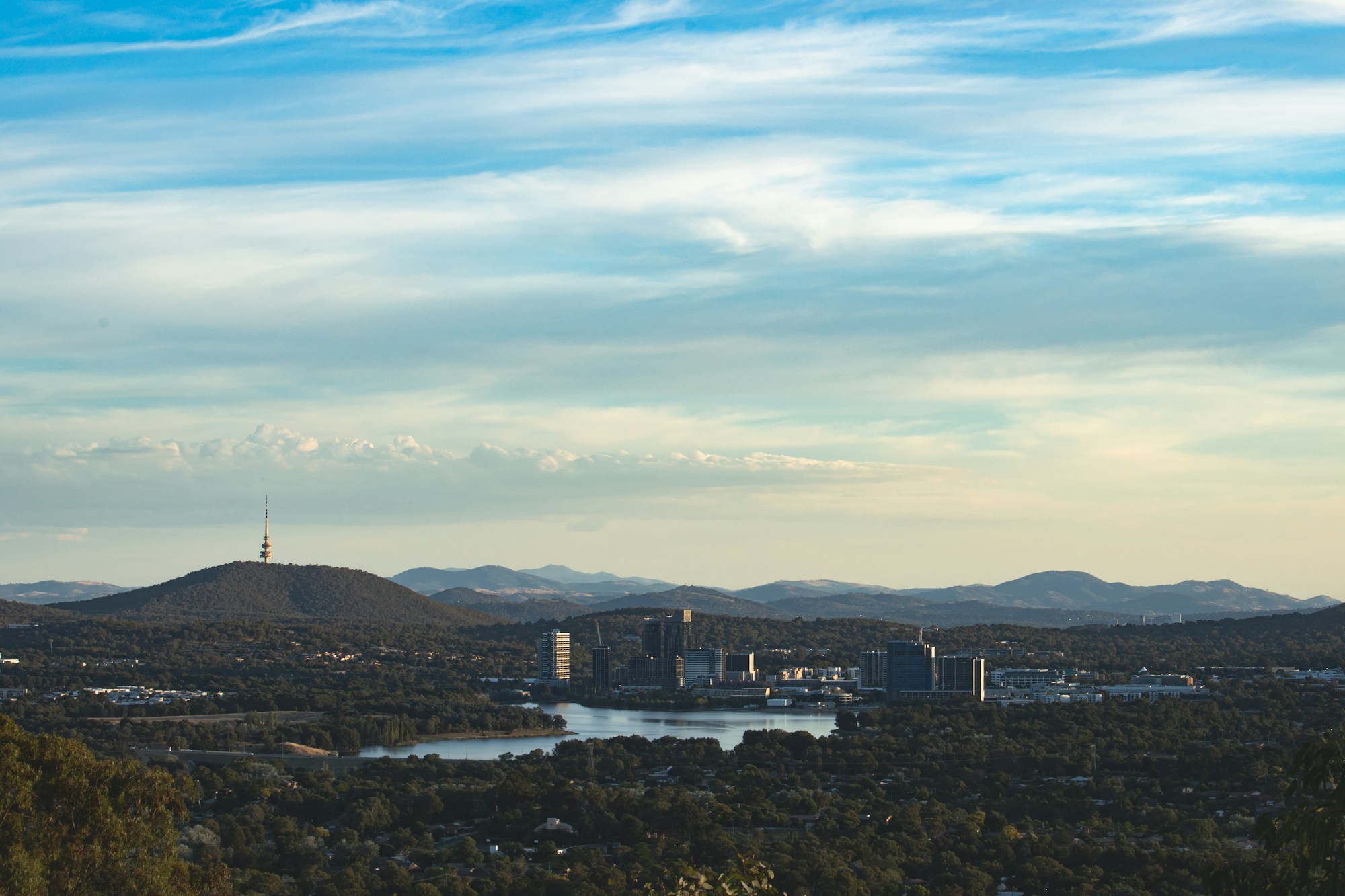 Canberra skyline, Australian Capital Territory — learn Mandarin online in Canberra with WillyChina