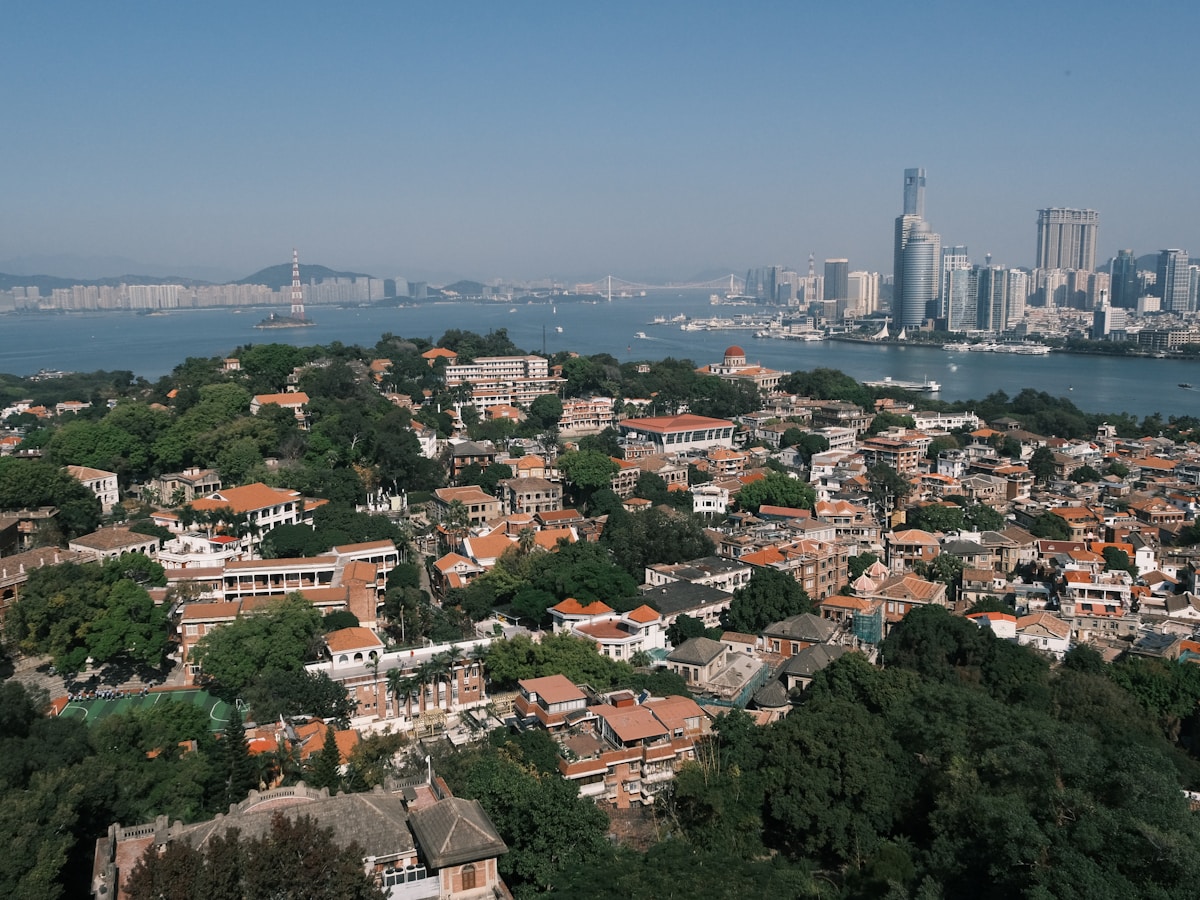 Xiamen coastal skyline — Special Economic Zone, Fujian