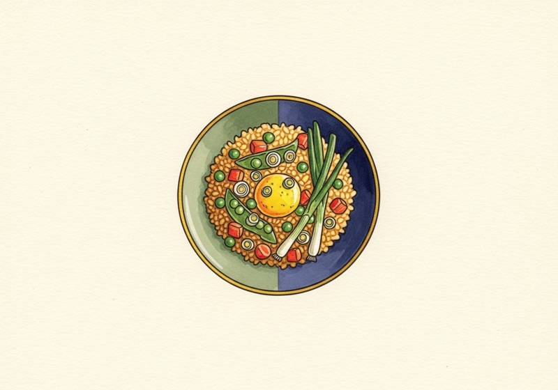 Egg fried rice
