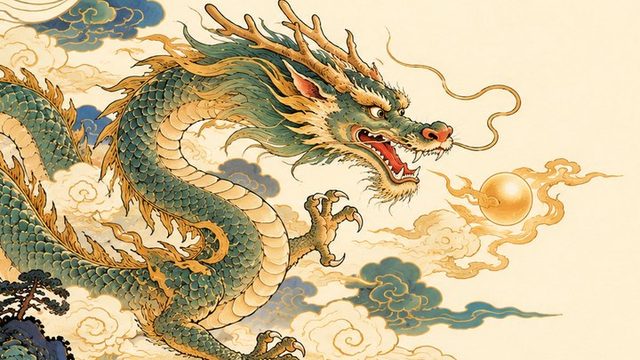 The Dragon in the WillyChina zodiac illustration series