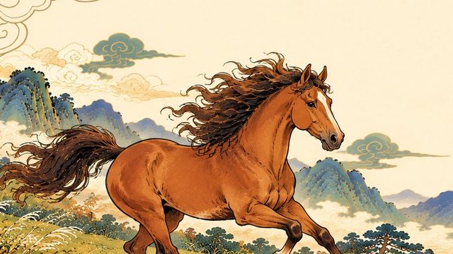 The Horse in the WillyChina zodiac illustration series