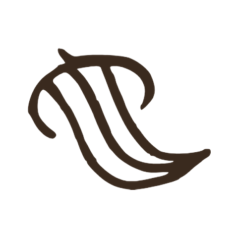 Bronze inscription form of 它: a snake drawn as a curving band of parallel lines, hooked at the head and tapering to the tail