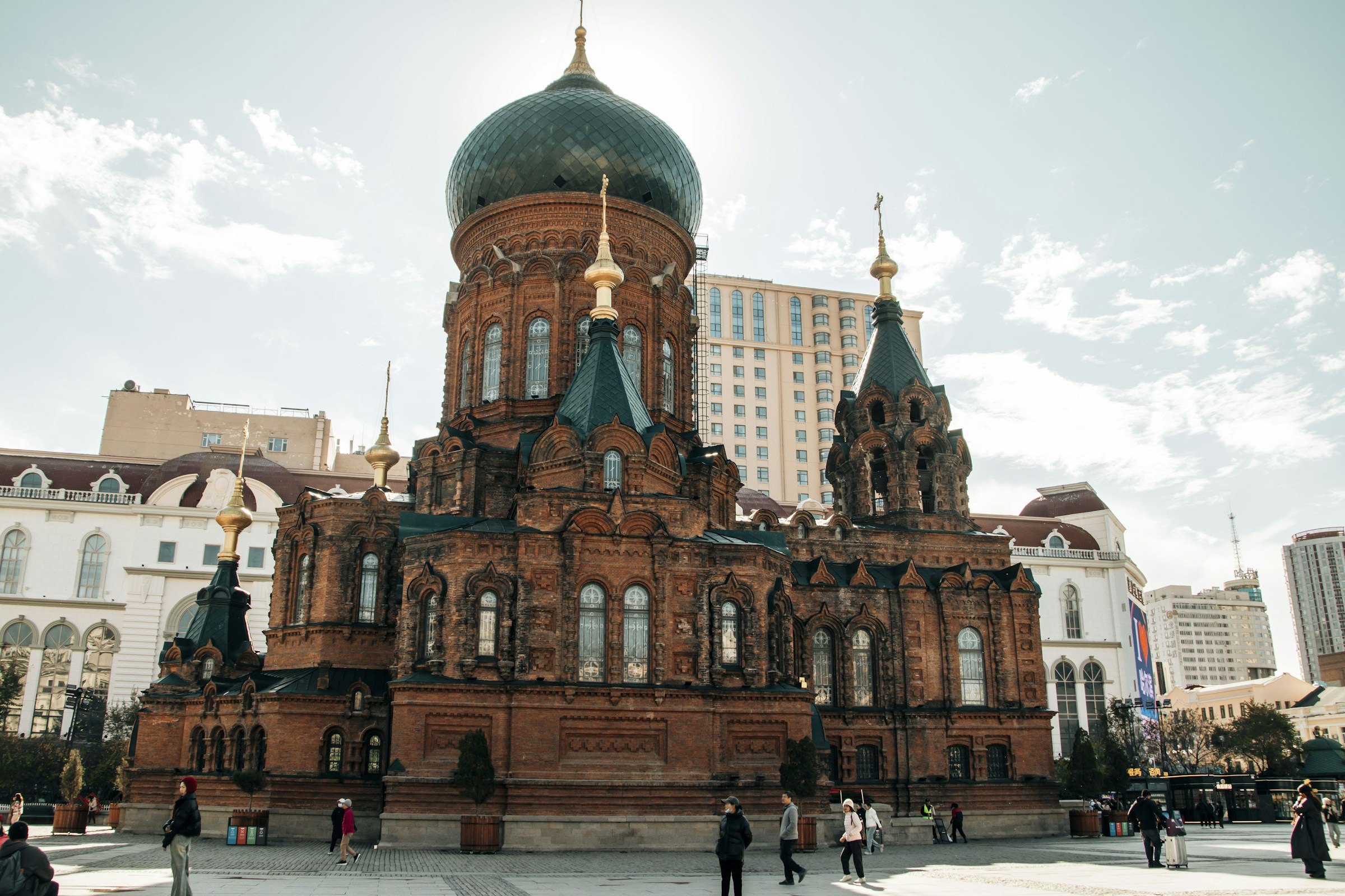 Saint Sophia Cathedral in Harbin, Heilongjiang — the city's Russian Orthodox landmark